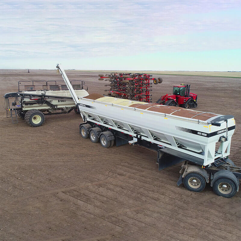 Coney-All - CST-1550 Commercial Seed Tender CST-1550 Commercial Seed Tender - Convey-All: a Meridian Manufacturing Brand
